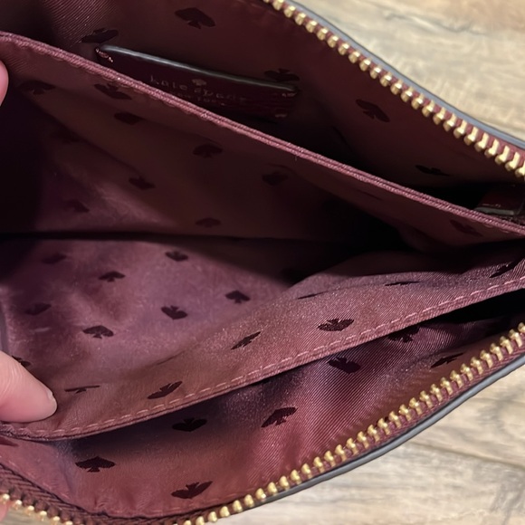 Kate Spade Jackson Forest Floral Triple Gusset Crossbody Bag - Picture 7 of 13